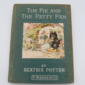 Beatrix Potter The Pie and the Patty Pan Vintage Hardcover Frederick Warne Co